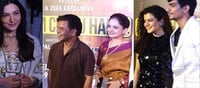 Stars gathered at the screening of 'Kaam Chalu Hai'